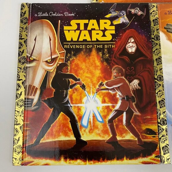 Disney Lucasfilm Little Golden Book Kids Star Wars Set Jedi Sith Hope - Lot of 5 - Picture 2 of 9